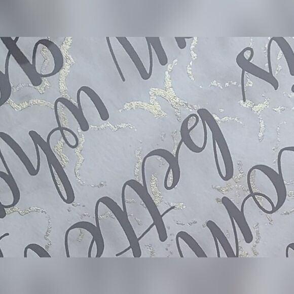 Wood Layer Shadow Box with beautiful calligraphy and gold patterned tones - Picture 3 of 5